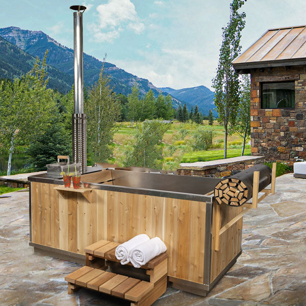 The Starlight Wood Burning Hot Tub | CT372W