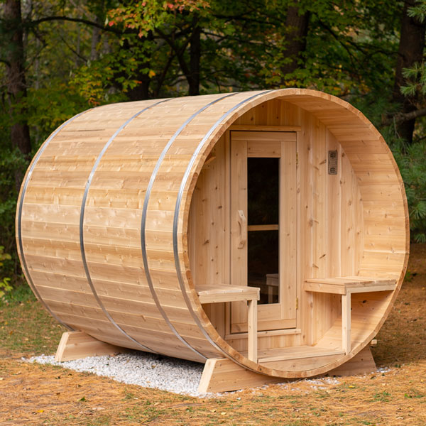 Canadian Timber Tranquility Barrel Sauna (Electric) CTC2345E