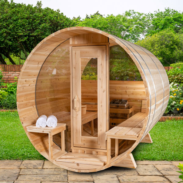Canadian Timber Serenity MP Barrel Sauna (Electric) CTC2245