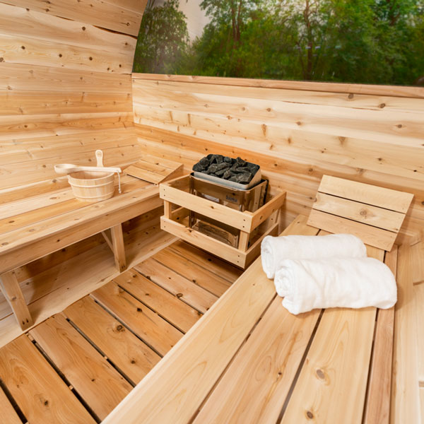 Canadian Timber Serenity MP Barrel Sauna (Electric) CTC2245