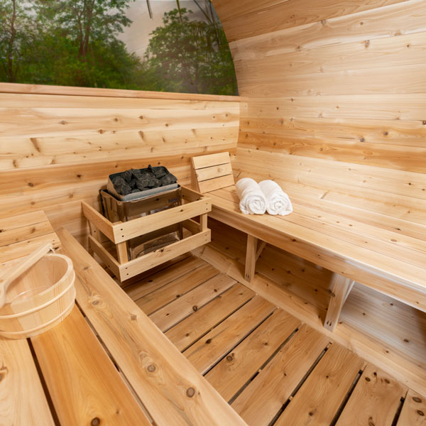 Canadian Timber Serenity MP Barrel Sauna (Electric) CTC2245