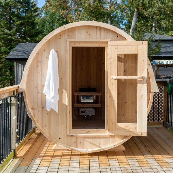 Canadian Timber Harmony Barrel Sauna (Electric) CTC22E
