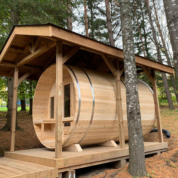 Canadian Timber Tranquility Barrel Sauna (Electric) CTC2345E