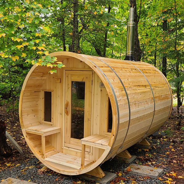 Canadian Timber Tranquility Barrel Sauna (Electric) CTC2345E