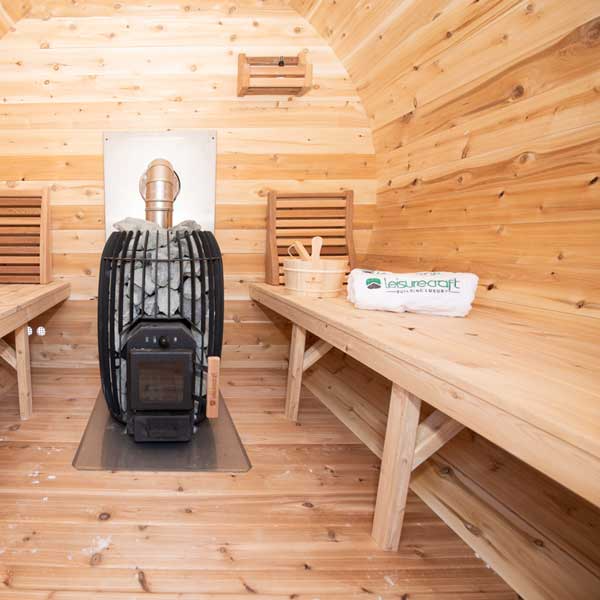 Canadian Timber Elation Sauna (Woodburn) CTC2424W
