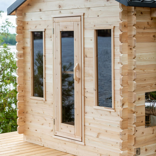 Canadian Timber Georgian Cabin Sauna (Electric) CTC88E