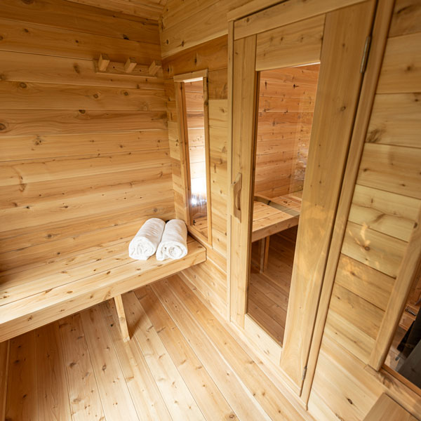 Canadian Timber Georgian Cabin Sauna with Changeroom (Electric) CTC88CE